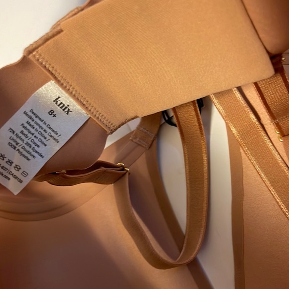 🆕 Knix “Wingwoman” Nude Full Coverage Bra - Women’s Size 8+ (See Size Chart) - Picture 9 of 14